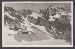 106320/ ZUGSPITZE, Hotel Schneefernerhaus Mit Blick Auf Die Gipfelstation Am Münchener-Haus - Zugspitze