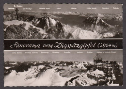 106307/ ZUGSPITZE, Panorama Vom Zugspitzgipfel - Zugspitze