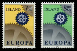 ISLAND 1967 Nr 409-410 Postfrisch X9C84C6 - Ungebraucht