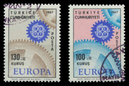 TÜRKEI 1967 Nr 2044-2045 Gestempelt X9D15B6 - Usati