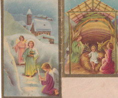 Calendarietto - Natività - Angeli - Anno  1949 - Tamaño Pequeño : 1941-60