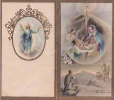 Calendarietto - Natività - Anno  1949 - Tamaño Pequeño : 1941-60