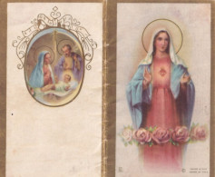 Calendarietto - Sacro Cuore Di Mariai - Anno  1950 - Tamaño Pequeño : 1941-60