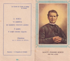 Calendarietto - Salesiano - Direzione Del D.bosco In Sicilia - Anno 1950 - Tamaño Pequeño : 1941-60