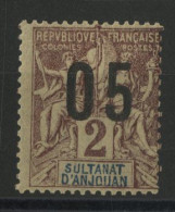 ANJOUAN N° 20A Neuf * (MH) Chiffres Espacés TB - Unused Stamps