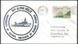 USA - SHIP  R/V  ALPHA  HELIX - ALASKA - 1980 - Spedizioni Artiche