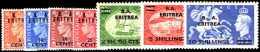 Eritrea 1951 Set Lightly Mounted Mint. - Eritrée