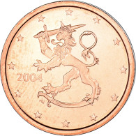 Monnaie, Finlande, 2 Euro Cent, 2004, Vantaa, SPL, Cuivre Plaqué Acier, KM:99 - Finland