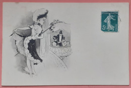 ILLUSTRATEUR CANCAN Femme Danse PRECURSEUR - Ante 1900