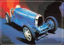 CPSM Bugatti Type 35 Par Paul Bracq-Timbre   L2732 - Collections & Lots