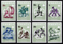 Ruanda 799-806 Postfrisch Olympische Spiele #IR629 - Altri & Non Classificati