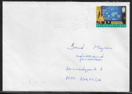 Belgium. Stamp Sc. 1732 On Commercial Letter, Sent From Waregem For Kortrijk - Covers & Documents