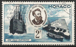 Monaco 1955 - Mi 513 - YT 428 ( Novels By Jules Verne ) - Used Stamps