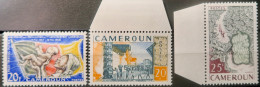 R2452/1795 - CAMEROUN (Administration Autonome) - 1958/1959 - Divers - N°296-308-309 NEUFS**(2t)/*(1t) - Unused Stamps