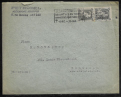 Belgium. Stamp Sc. 310 On Commercial Letter, Sent From Anvers On 16.12.1939 For Schiedam Netherlands - 1936-1957 Open Collar