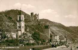 73669935 St Goarshausen Kirche Schloss St Goarshausen - Loreley