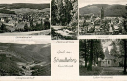 73669687 Schmallenberg Gesamtansicht Panorama Gebirgslandschaft Partie An Der Le - Schmallenberg