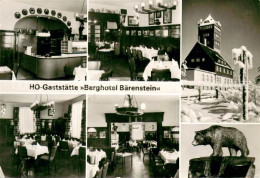 73669360 Baerenstein Annaberg-Buchholz HO Gaststaette Berghotel Baerenstein Baer - Bärenstein