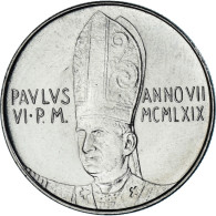 Monnaie, Cité Du Vatican, Paul VI, 50 Lire, 1969, Roma, SPL, Acier Inoxydable - Vatikan