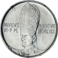 Monnaie, Cité Du Vatican, Paul VI, 5 Lire, 1969, Roma, SPL, Aluminium, KM:110 - Vatican