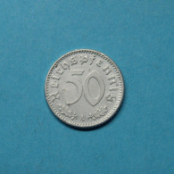 Deutsches Reich 1943 A 50 Reichspfennig Aluminium (M4930 - Neuseeland