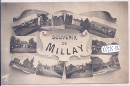 MILLAY- SOUVENIR DE MILLAY- CARTE MULTI-VUES - Andere & Zonder Classificatie