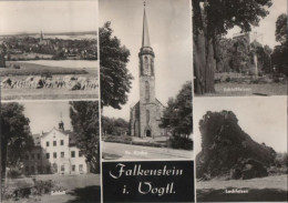 77411 - Falkenstein - U.a. Schloss - Ca. 1970 - Falkenstein (Vogtland)