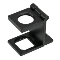 Safe Metall-Präzisions-Fadenzähler, 6fach Nr. 9535 Neu ( - Pinzetten, Lupen, Mikroskope