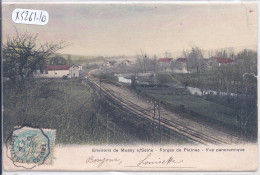 PLAINES- FORGES DE PLAINES- VUE PANORAMIQUE- LA LIGNE DE CHEMIN DE FER - Altri & Non Classificati