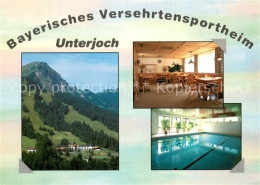 73660396 Hindelang Bayerisches Versehrtensportheim Unterjoch Hallenbad Panorama  - Hindelang