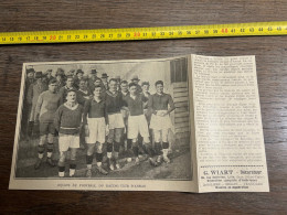 1930 GHI9 EQUIPE DE FOOTBALL DU RACING-CLUB D'ARRAS Bourdin Burgess - Collections