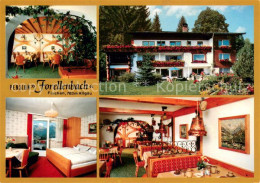 73658634 Fischen Allgaeu Pension Forellenbach Gastraum Fremdenzimmer Garten Fisc - Fischen