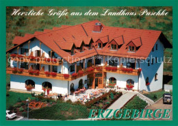 73658339 Erdmannsdorf Augustusburg Landhaus Puschke Hotel Restaurant Fliegeraufn - Augustusburg