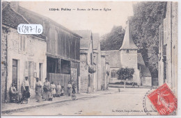 POLISY- BUREAU DE POSTE ET EGLISE - Autres & Non Classés