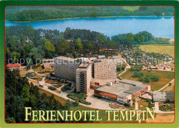 73656633 Templin Ferienhotel Templin Am Luebbesee Fliegeraufnahme Templin - Templin