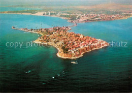 73655826 Nessebar Nessebyr Nessebre Halbinsel Fliegeraufnahme  - Bulgarie