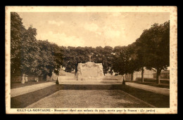 51 - RILLY-LA-MONTAGNE - MONUMENT AUX MORTS - Rilly-la-Montagne