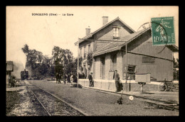 60 - SONGEONS - TRAIN ARRIVANT EN GARE DE CHEMIN DE FER - Songeons