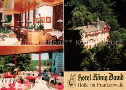 73654718 Hoelle Marxgruen Hotel Koenig David Restaurant Terrasse Frankenwald Hoe - Naila