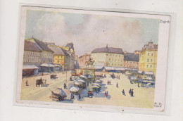 CROATIA ZAGREB Nice Postcard - Kroatien