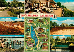 73651999 Thuelsfelder Talsperre Hotel Seeblick Kaminzimmer Terrasse Badestraende - Cloppenburg