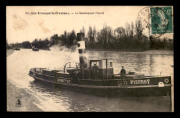 BATEAUX - PENICHES - REMORQUEUR PIERROT - GUYARD FRERES ET CIE - Péniches