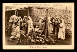 MISSIONS - FRANCISCAINES DE MARIE EN MISSION - MAROC - MEKNES - GROUPE DE FILEUSES - Missie