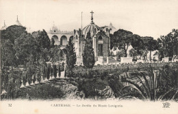 TUNISIE - Carthage - Vue Le Jardin Du Musée Lavigerie - Vue D'ensemble - Carte Postale Ancienne - Tunisia