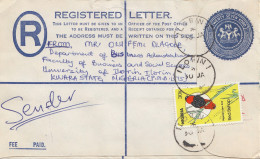Nigeria: Registered Letter Ilorini To BMW Germany 1985 - Nigeria (1961-...)