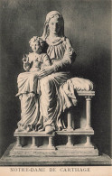 TUNISIE - Notre Dame De Carthage - Vue D'une Statue - Un Enfant - Une Dame - Carte Postale Ancienne - Tunisia