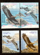 Iran Portugal Joint Issue Eagle 2009 Bird Prey Mountain Birds (stamp Pair) MNH - Iran