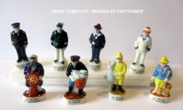 Fèves Brillantes  - Série Complète Prime 2023 - "Marins Et Capitaines" X 8 - Frais Du Site Déduits - Characters