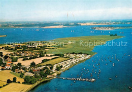 73648300 Olpenitz Dorf Mit Blick Auf Maasholm Fliegeraufnahme Olpenitz - Kappeln / Schlei