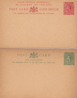 St. Vincent: Post Card P8/9, Each Unused - St.Vincent (1979-...)
